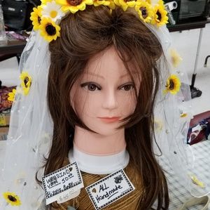 Handmade wedding veil